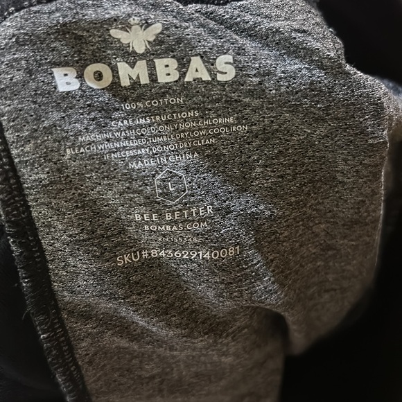 NWOT Bombas Bee Better Joggers Black Pants - Picture 9 of 11